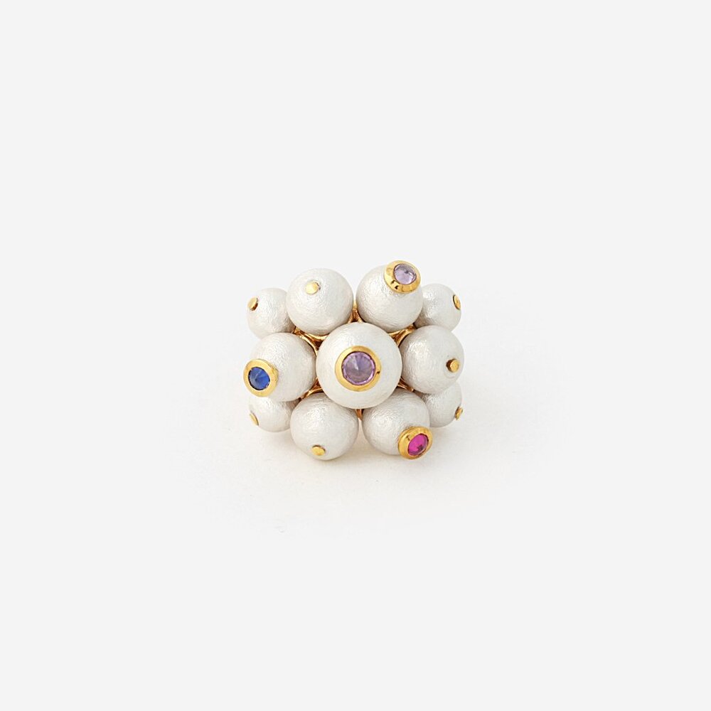 NEW-Temple Muse Pearl Statement Ring